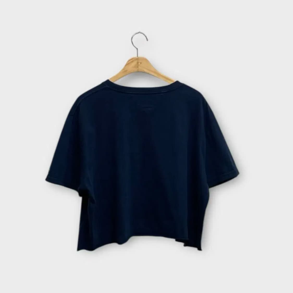 타미진스 로고 크롭 오버핏 티셔츠 free 상품이미지3