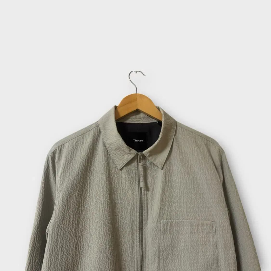 띠어리 Theory 시어서커 와플 포켓 춘하 블루종 L 상품이미지2