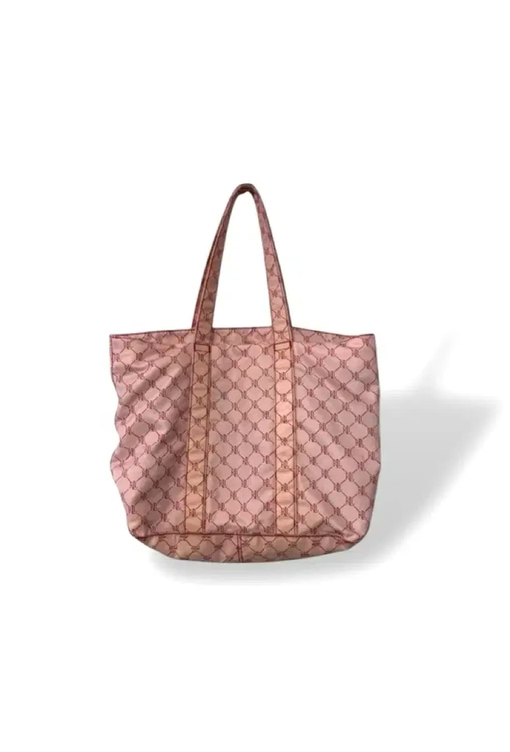 Ralph Lauren Logo Pattern 로즈핑크 숄터 토트백 상품이미지4