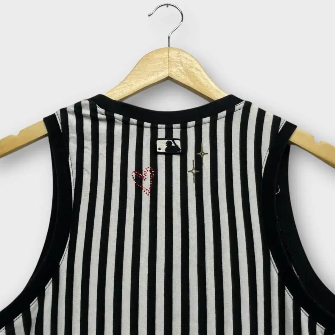 MLB 스트라이프 로즈 원피스 XS 85 상품이미지4