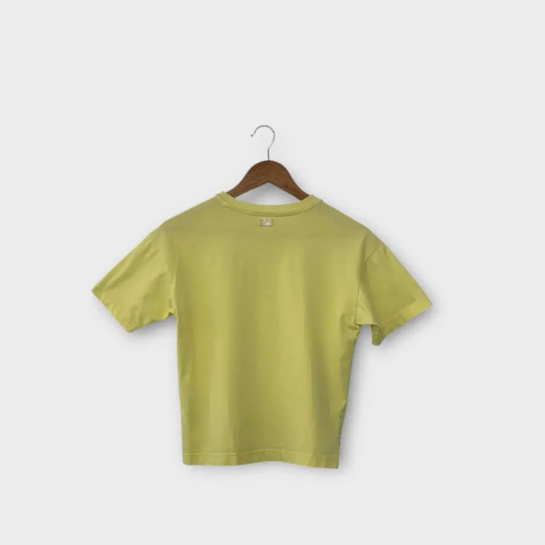 MLB 아이보리 크롭 티셔츠 XS 상품이미지3