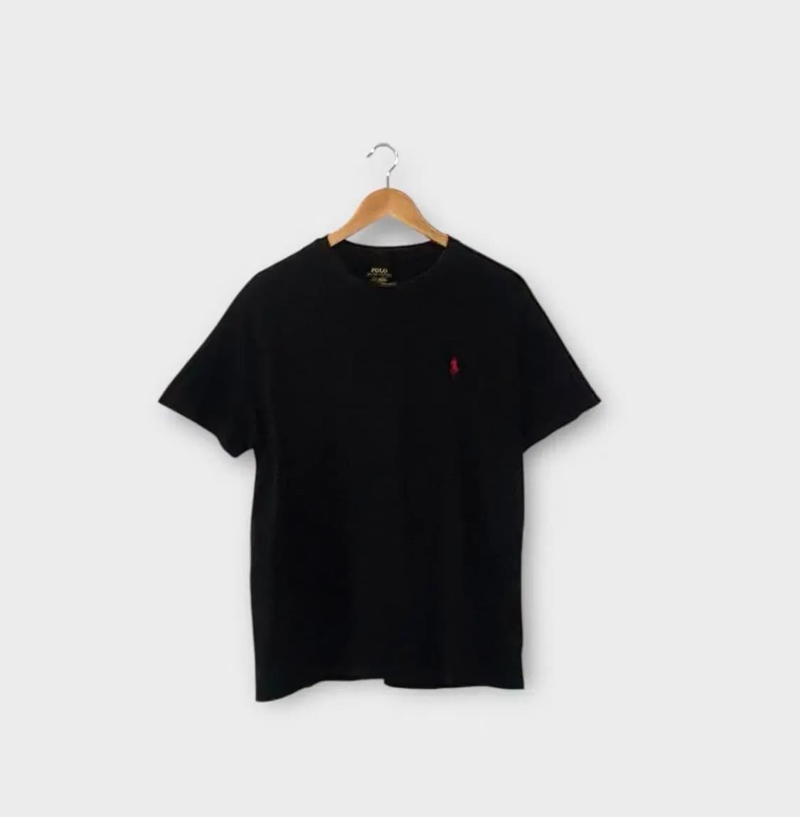 폴로랄프로렌 블랙 라운드 티셔츠 M-L 상품이미지1