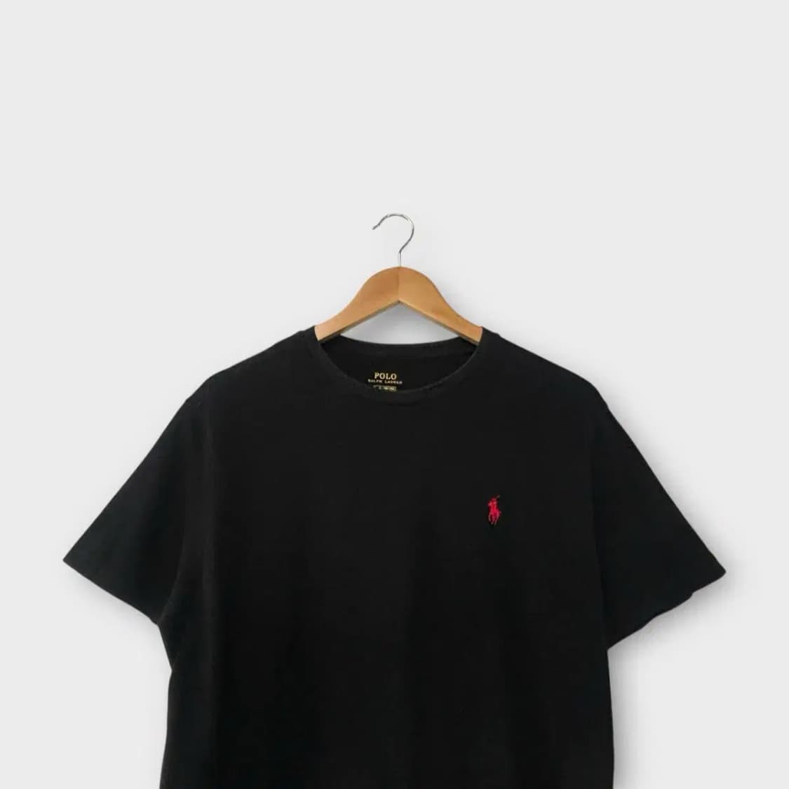 폴로랄프로렌 블랙 라운드 티셔츠 M-L 상품이미지2