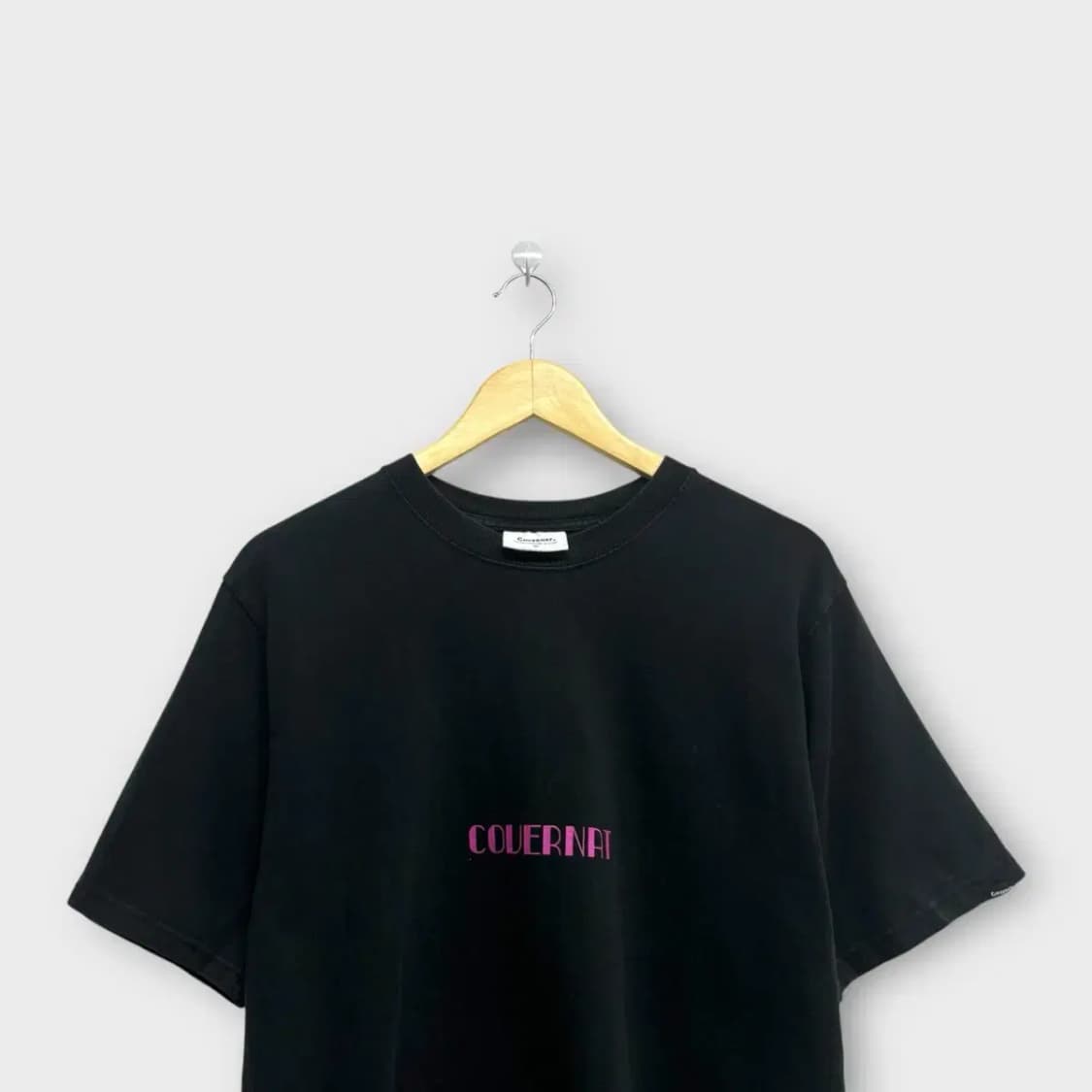 [남녀공용] 커버낫 COVERNAT 라운드 티셔츠 S 상품이미지2