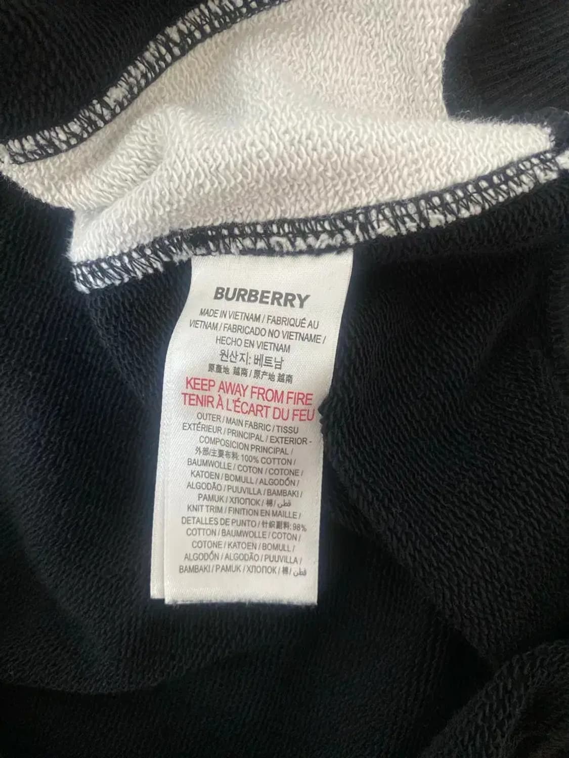 버버리 Burberry 사이드체크 후드&팬츠 셋업세트 L-XL 상품이미지10