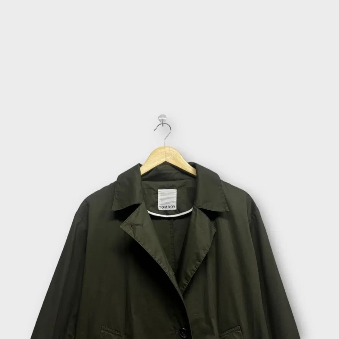 TOMBOY 셔츠형 라이트 트렌치코트 상품이미지3