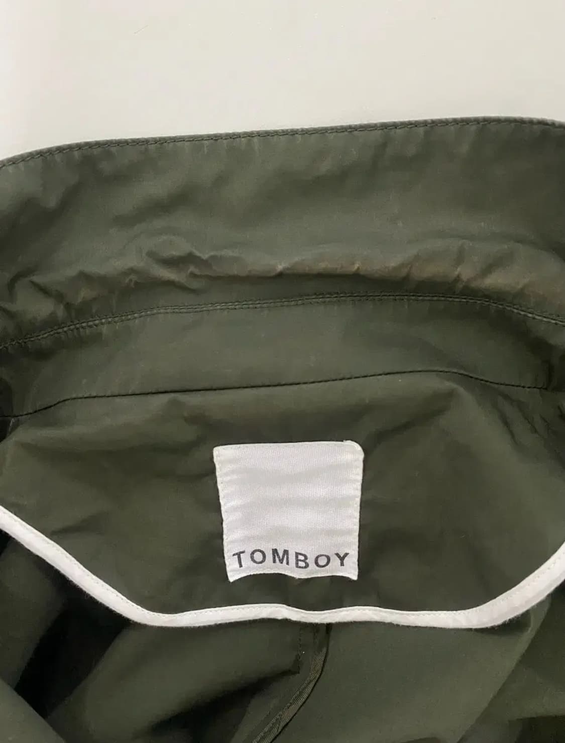 TOMBOY 셔츠형 라이트 트렌치코트 상품이미지6