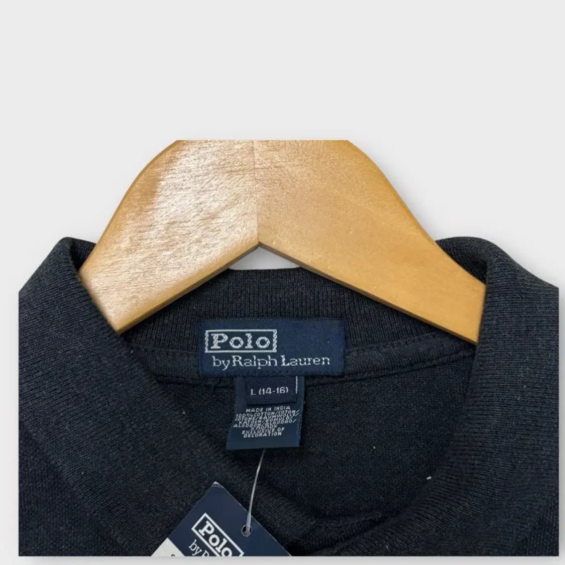 폴로 랄프로렌 그레이 PK 반팔티 S 상품이미지4