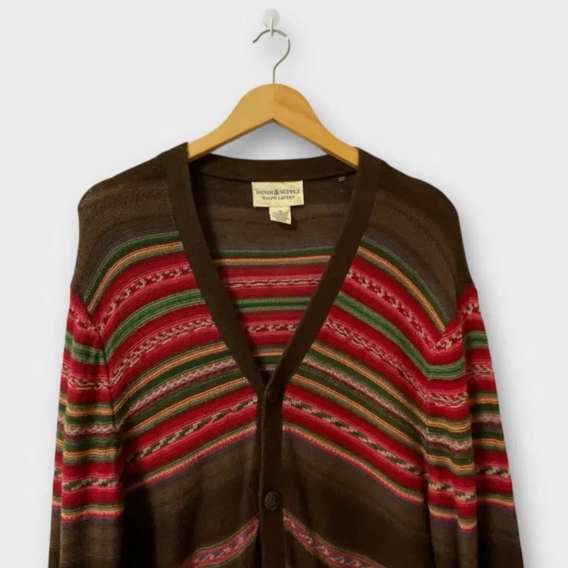 데님앤서플라이 랄프로렌 빈티지 가디건 L 상품이미지2