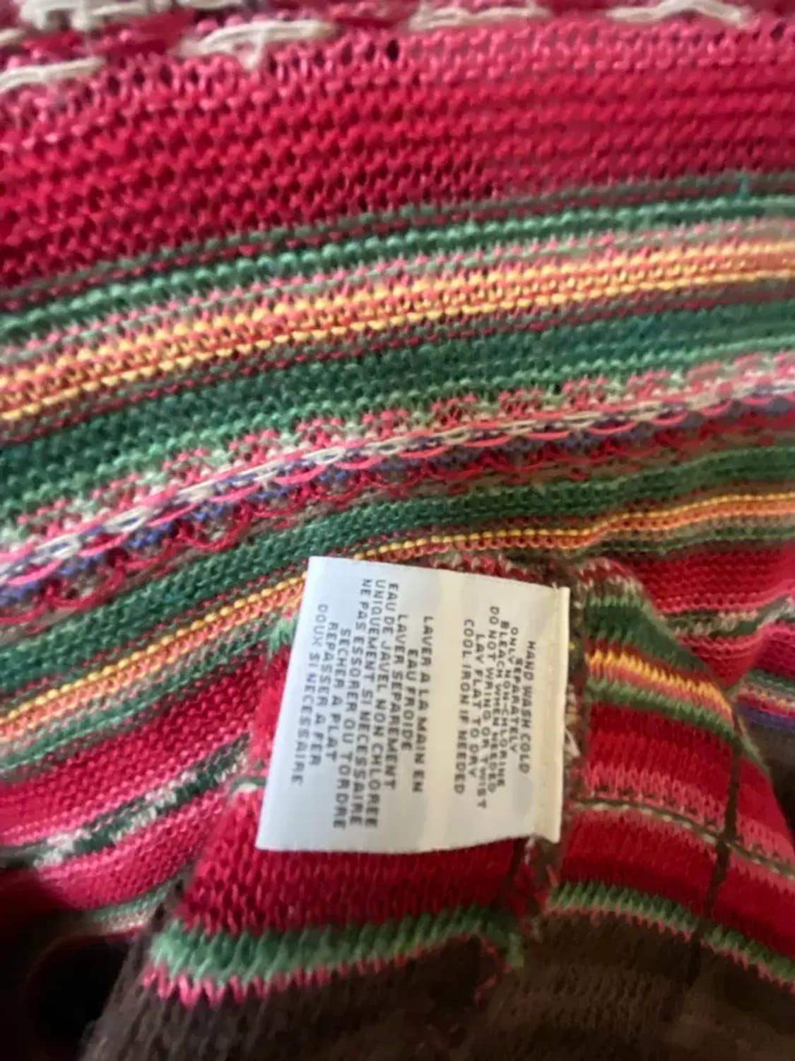 데님앤서플라이 랄프로렌 빈티지 가디건 L 상품이미지5