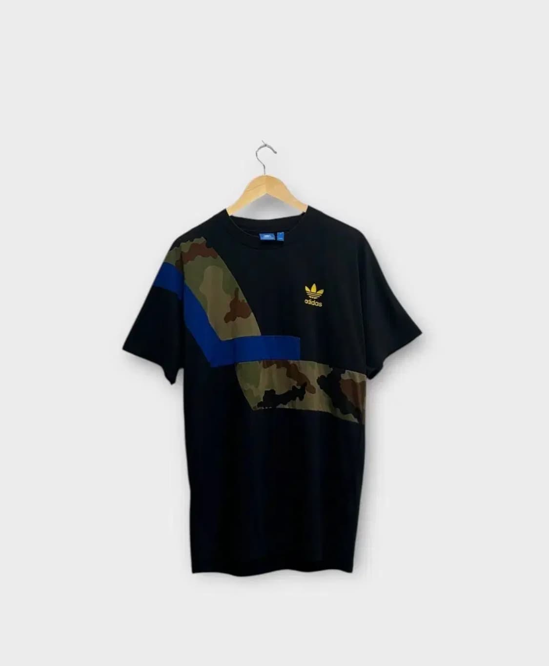아디다스 블랙 카모 라운드 티셔츠 2XL 상품이미지1