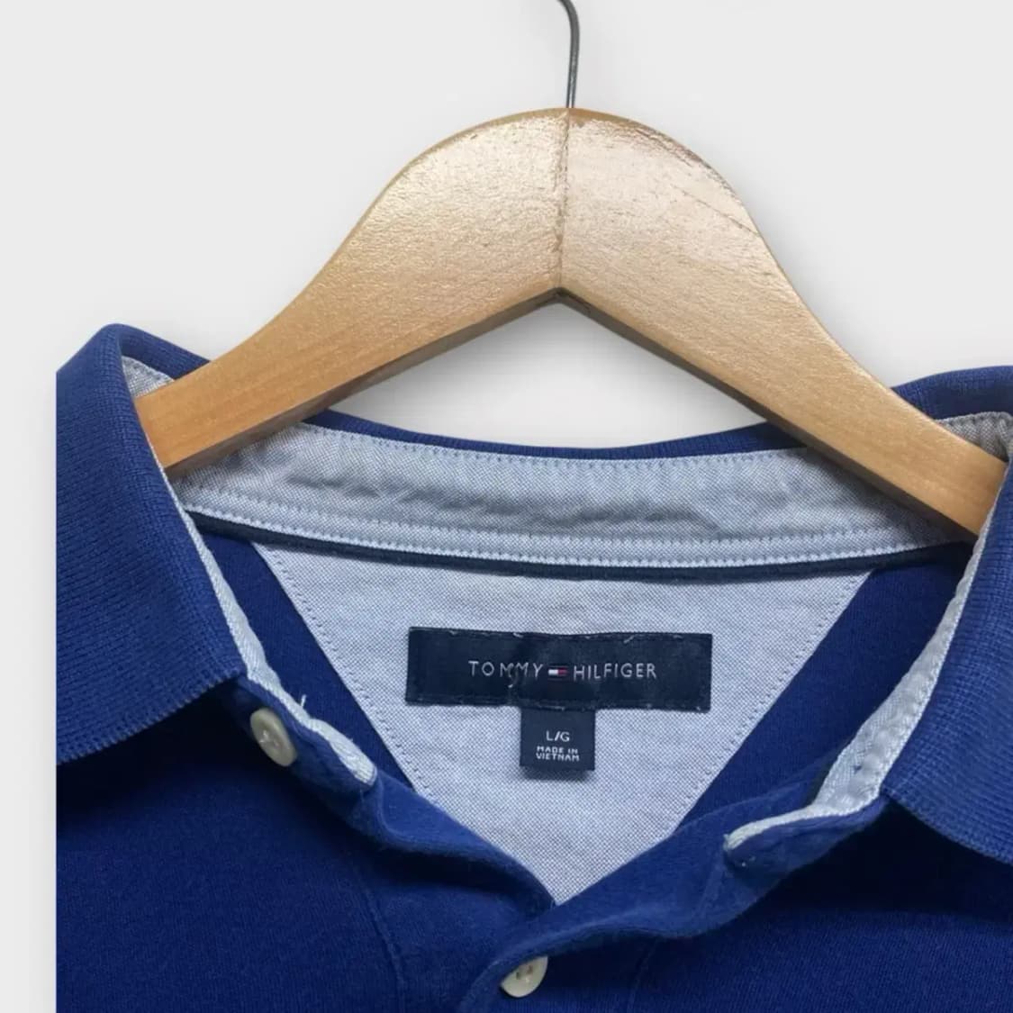 타미힐피거 딥블루 폴로셔츠 L-XL 상품이미지4