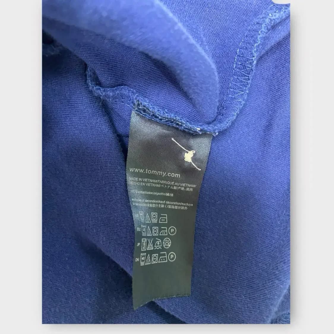 타미힐피거 딥블루 폴로셔츠 L-XL 상품이미지5