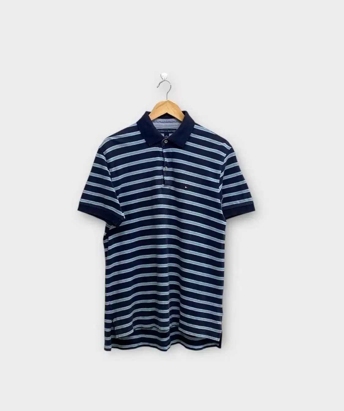 타미힐피거 스트라이프 반팔티 M-L 상품이미지1