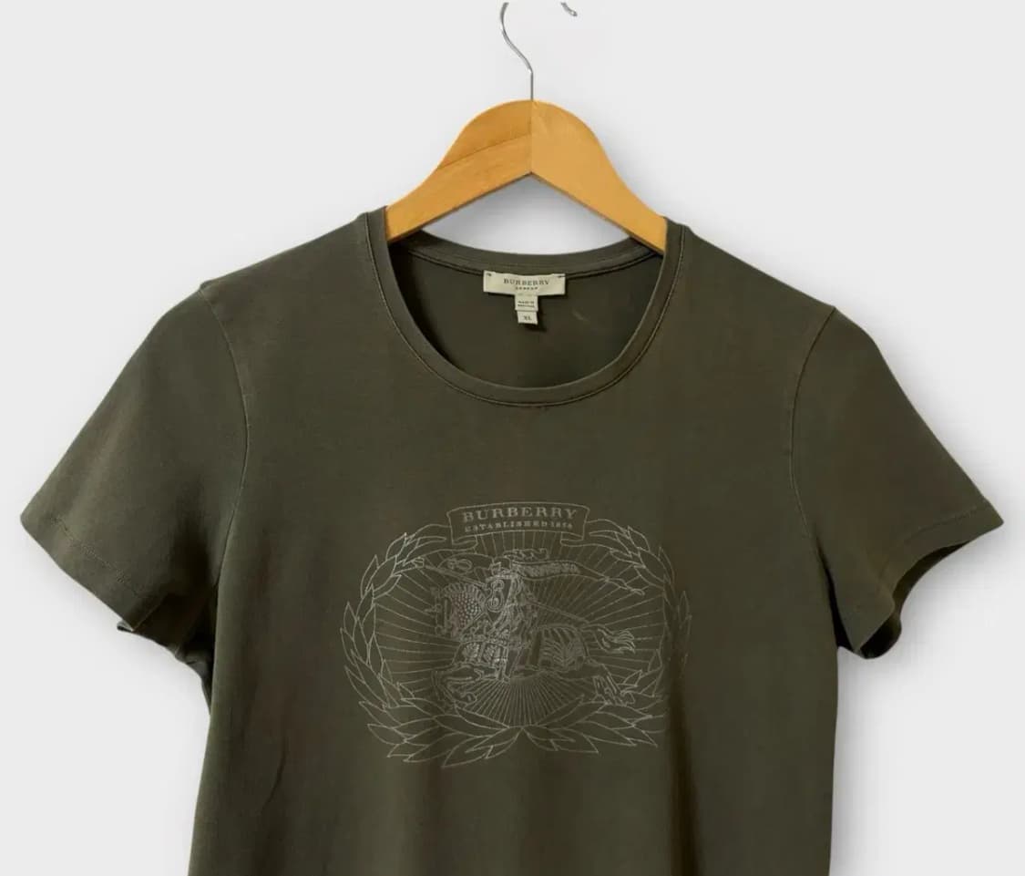 버버리 Burberry 런던로고 여성 티셔츠 L-XL 상품이미지2