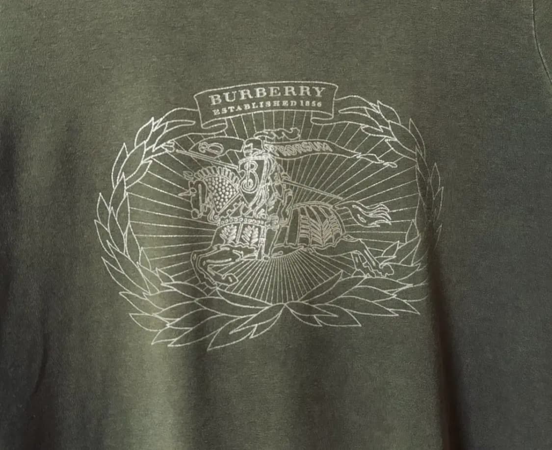 버버리 Burberry 런던로고 여성 티셔츠 L-XL 상품이미지4