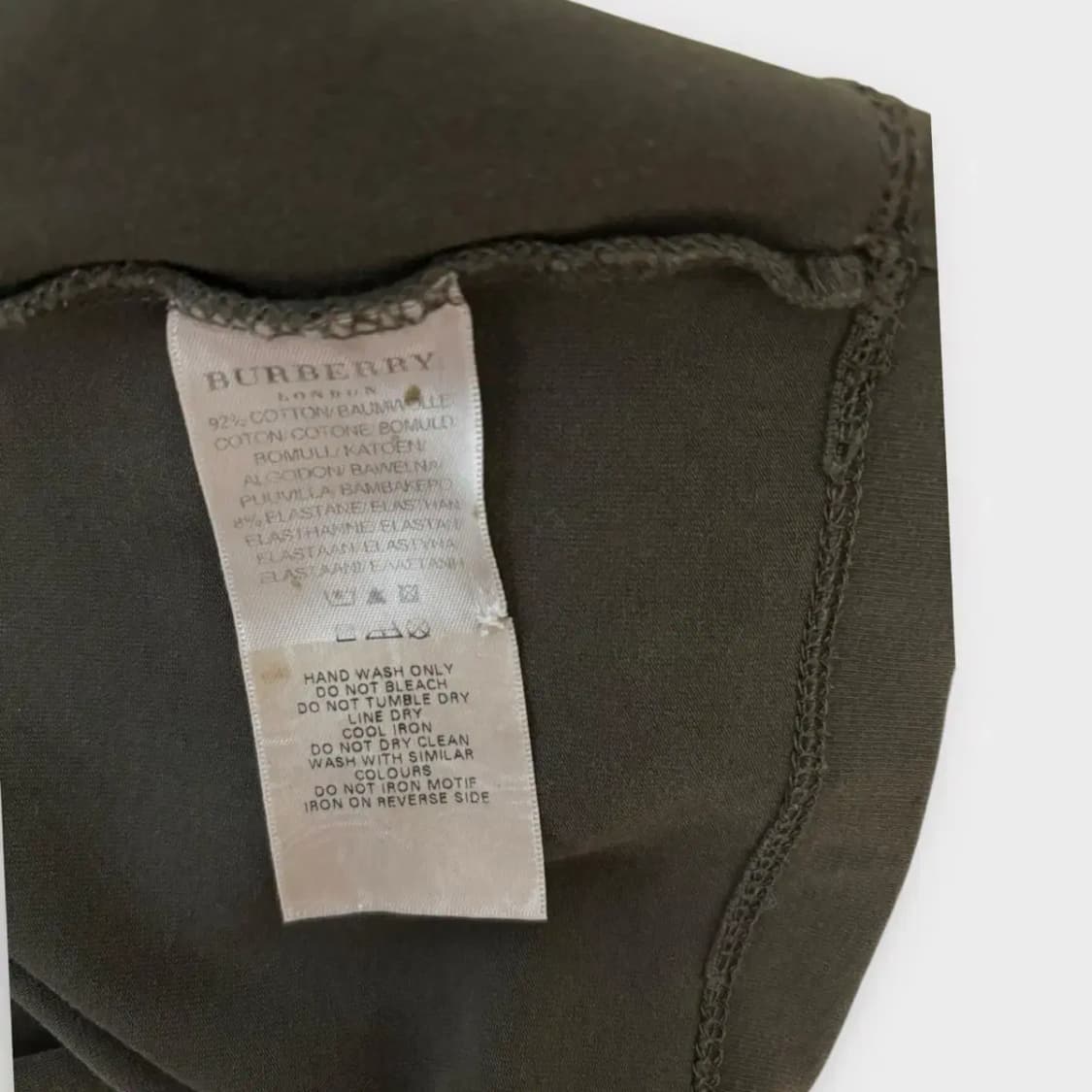 버버리 Burberry 런던로고 여성 티셔츠 L-XL 상품이미지6