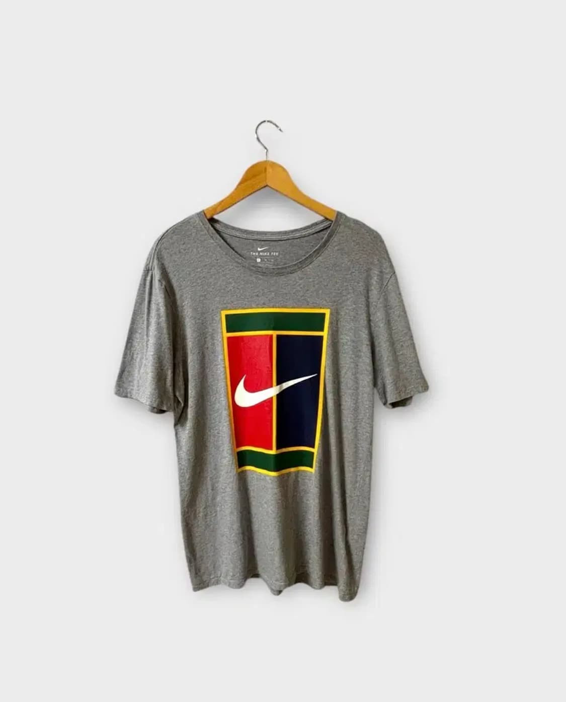 나이키 NIKE 테니스코트 빅로고 티셔츠 XL 상품이미지1