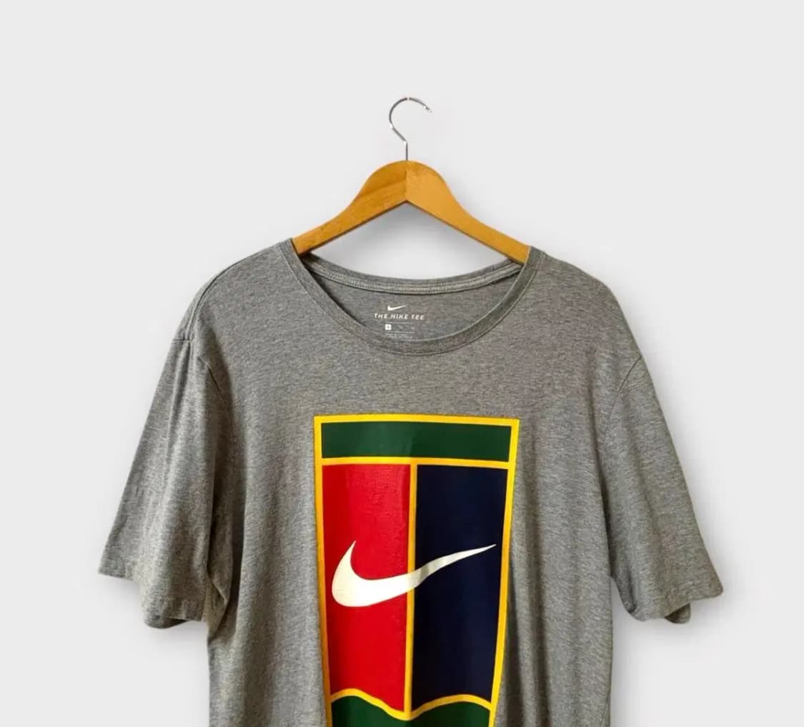 나이키 NIKE 테니스코트 빅로고 티셔츠 XL 상품이미지2