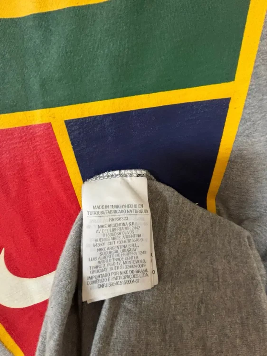 나이키 NIKE 테니스코트 빅로고 티셔츠 XL 상품이미지6