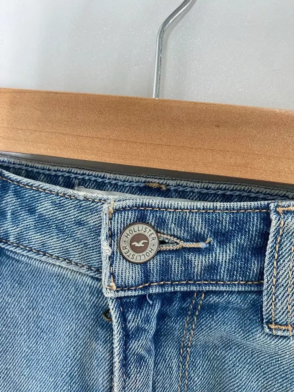 홀리스터 데님 청치마 -27사이즈 상품이미지4