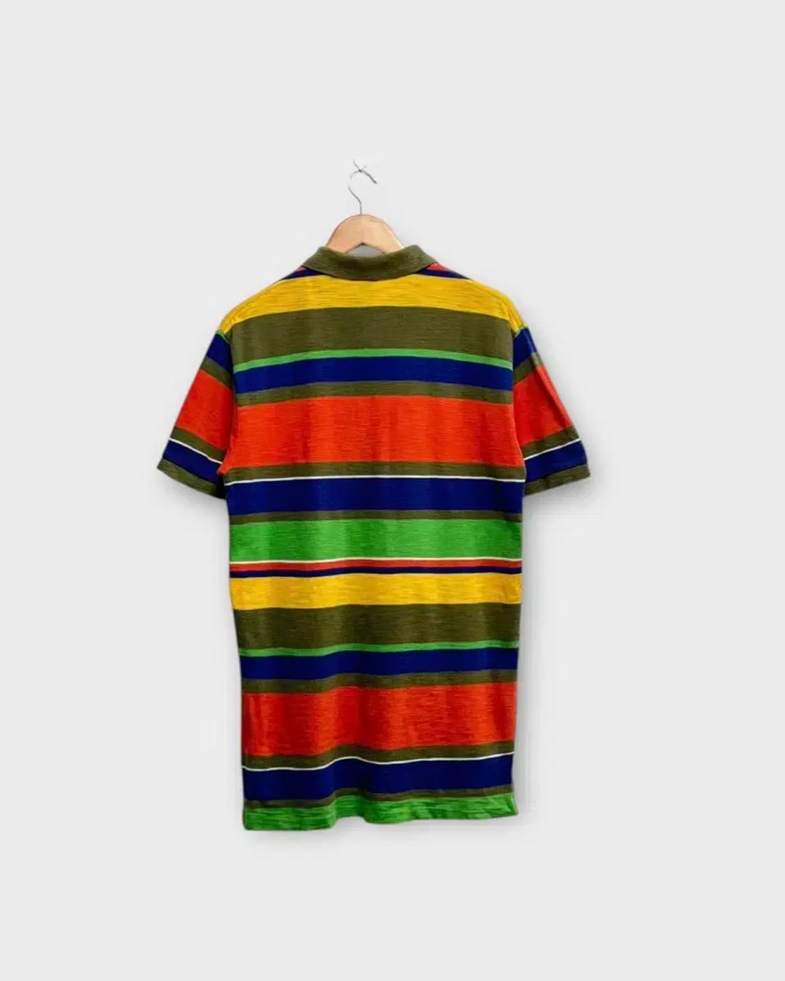 폴로 랄프로렌 PK 스트라이프 반팔 카라티 M 상품이미지5