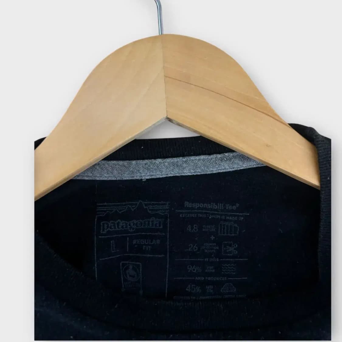 파타고니아 Responsibili-Tee 라운드 반팔티 L 상품이미지5