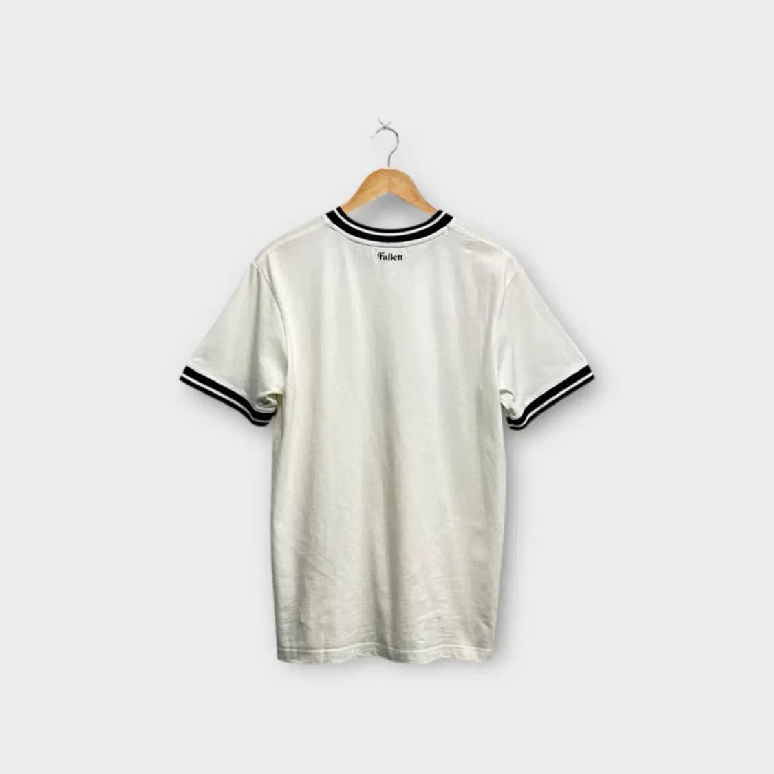 FALLETT 아트 클럽 풋볼 반팔티 화이트 S 상품이미지4