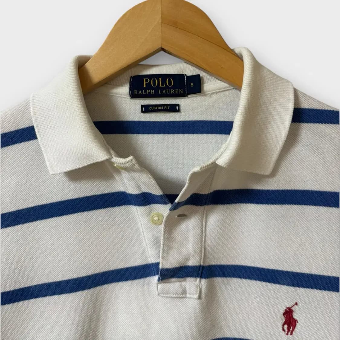 폴로 스트라이프 PK 반팔티 S 상품이미지3