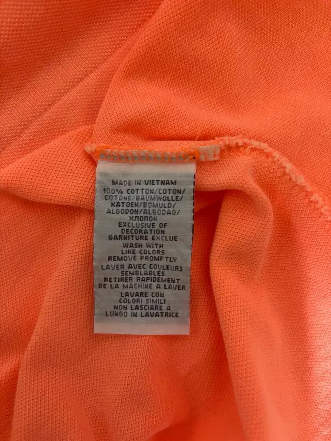 폴로랄프로렌 네온컬러 카라 티셔츠 S-M 상품이미지5