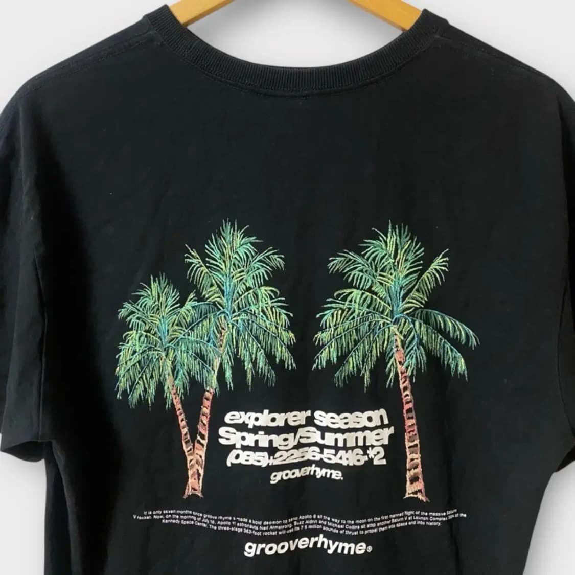 그루브라임 야자수 T-SHIRT.  S-M 상품이미지3