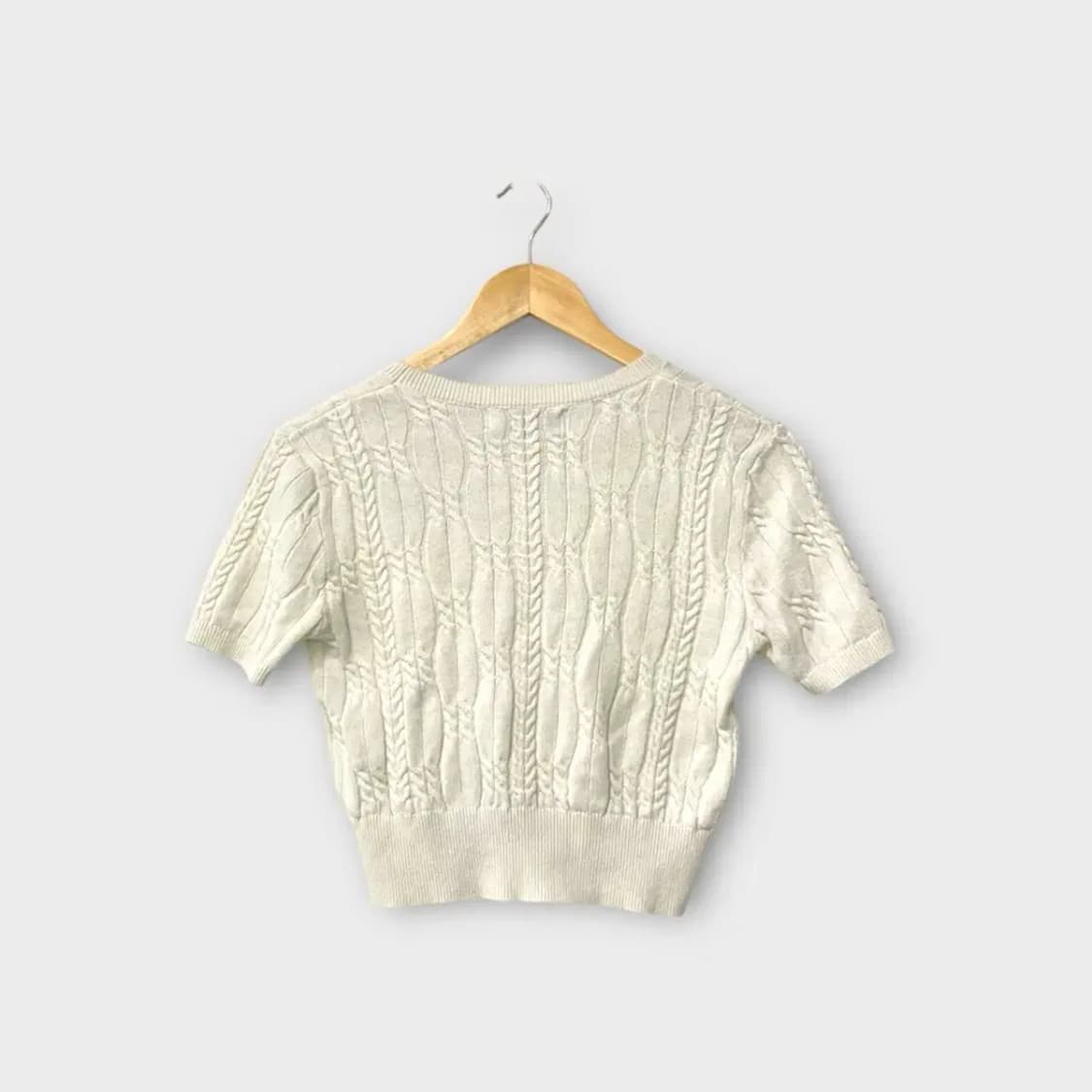 키르시 KIRSH 스몰 체리 케이블 반팔 1 XS 상품이미지4