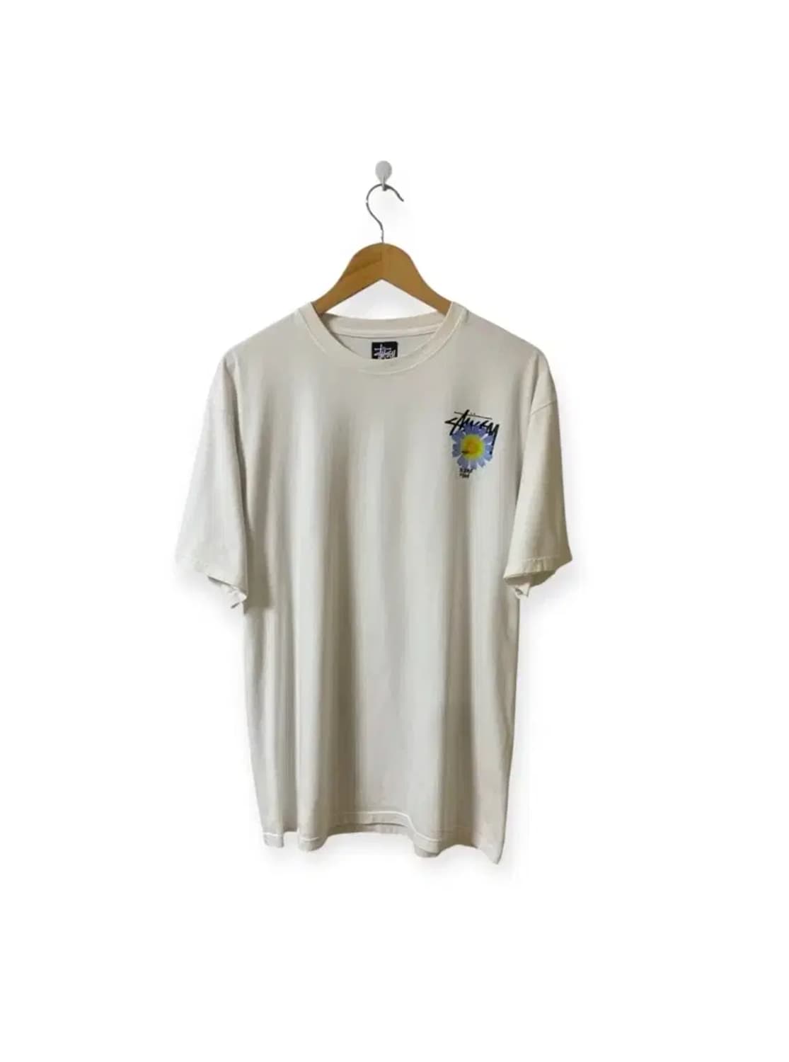 스투시 Stussy 플라워 라운드티 XL 상품이미지1