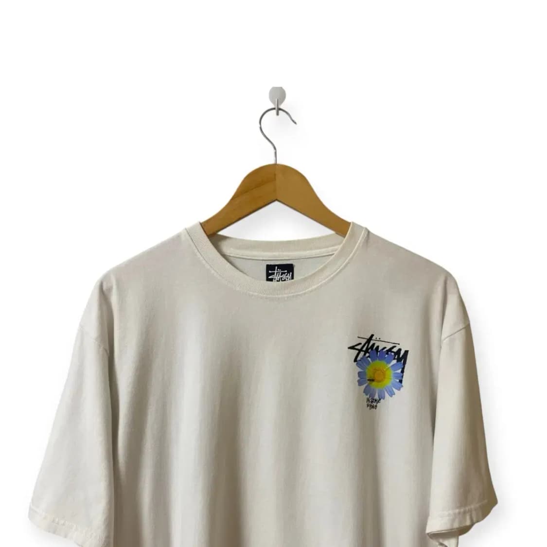 스투시 Stussy 플라워 라운드티 XL 상품이미지2