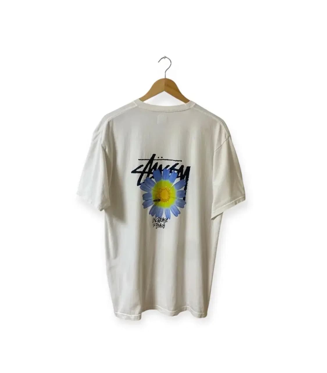 스투시 Stussy 플라워 라운드티 XL 상품이미지3