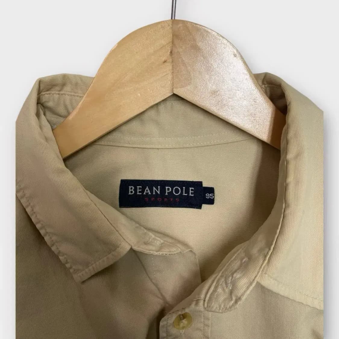 빈폴 솔리드 베이지 남방 L 상품이미지4