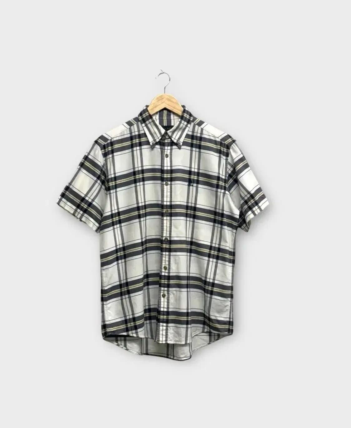 빈폴 체크 남방 L 상품이미지1