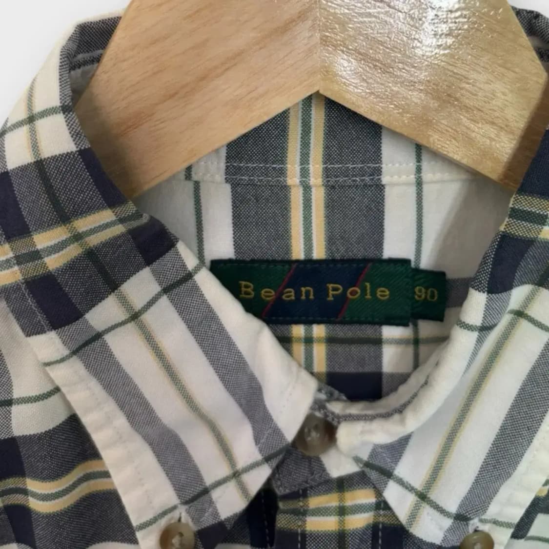 빈폴 체크 남방 L 상품이미지4