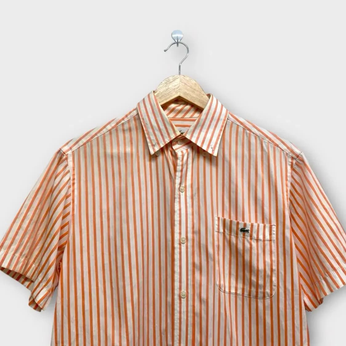 라코스테 스트라이프 남방 M 상품이미지2