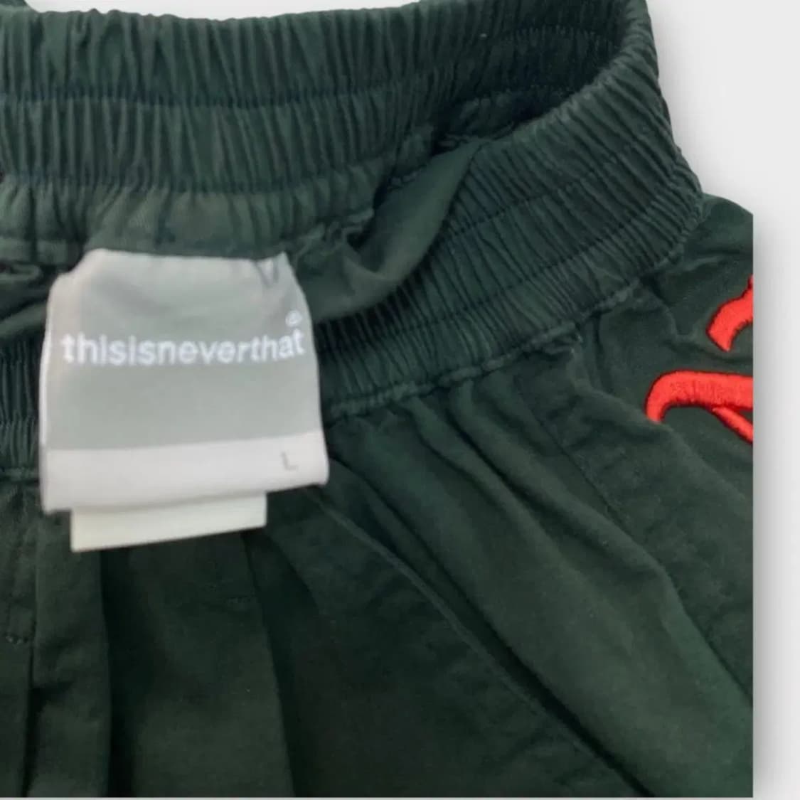 디스이즈네버댓 N-2tuck 그린 반바지 L 상품이미지6