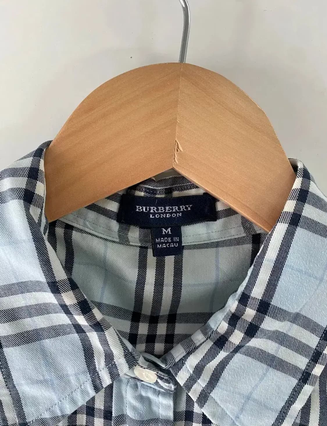 버버리 BURBERRY 여성 체크남방 M 상품이미지5