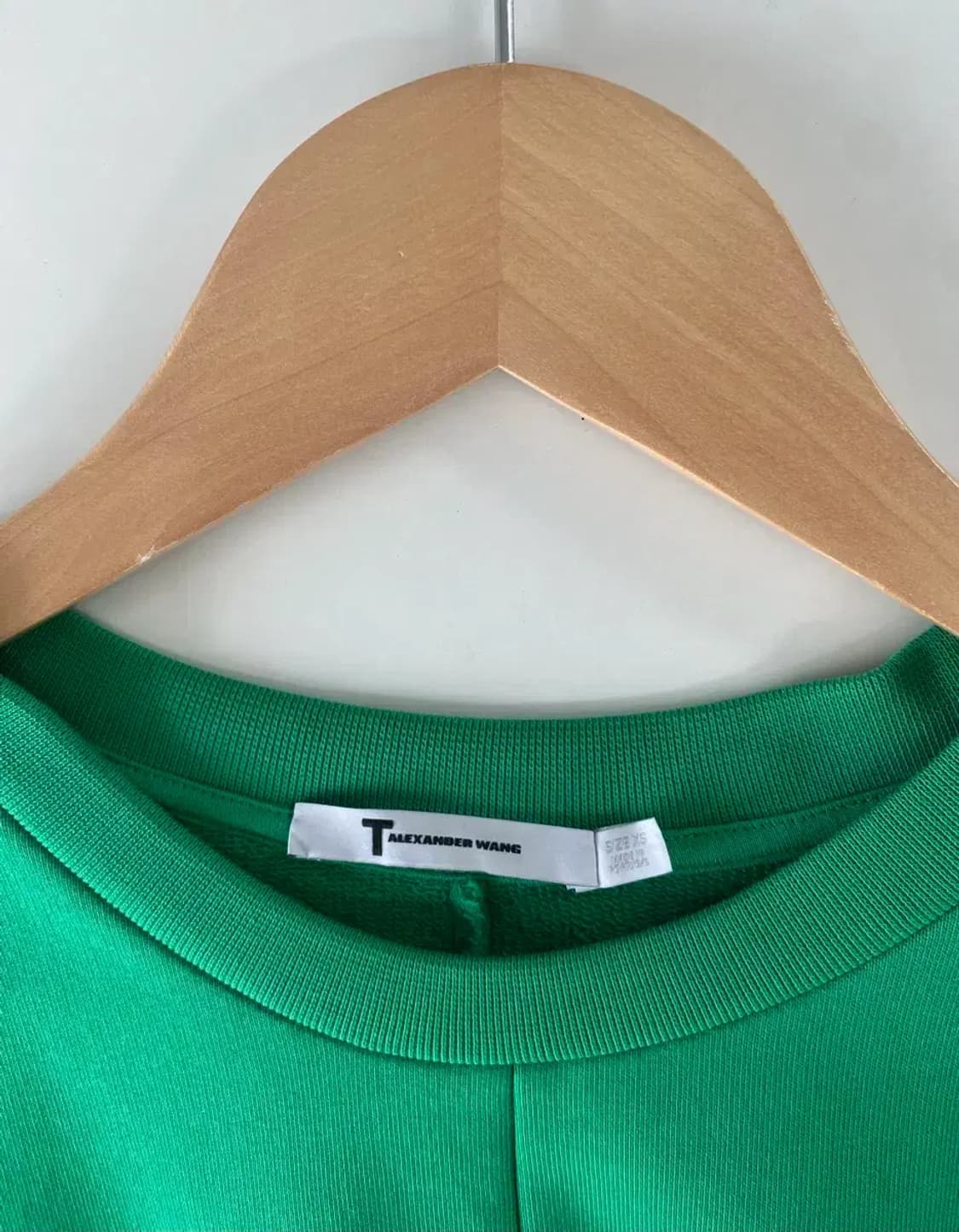 알렉산더왕 Alexander Wang 프론트 코튼 스웨트셔츠XS-S 상품이미지4