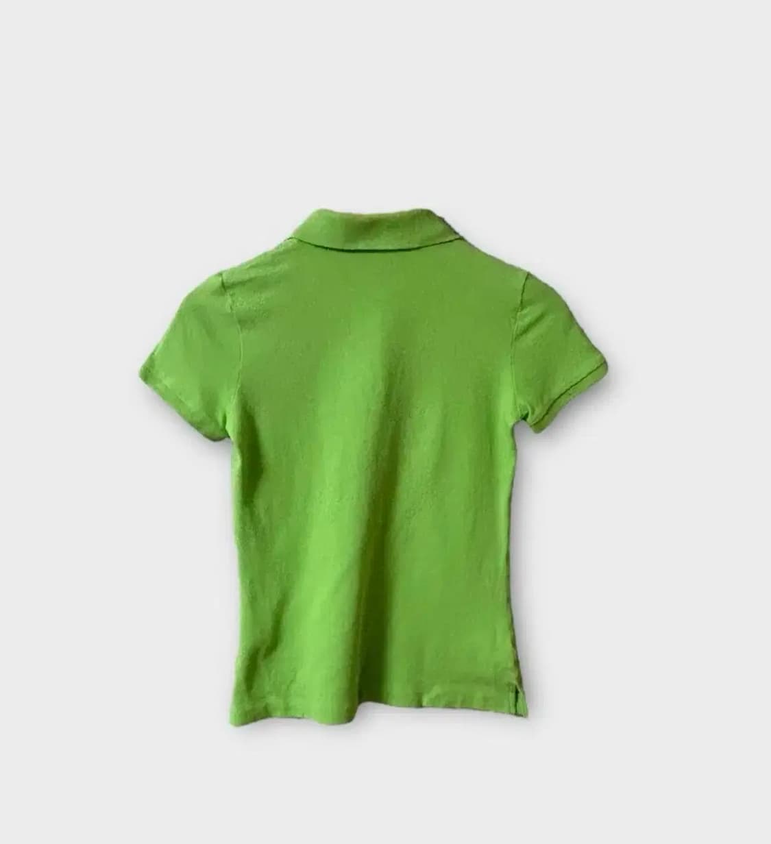 폴로 연두 카라티셔츠 XS-S 상품이미지4