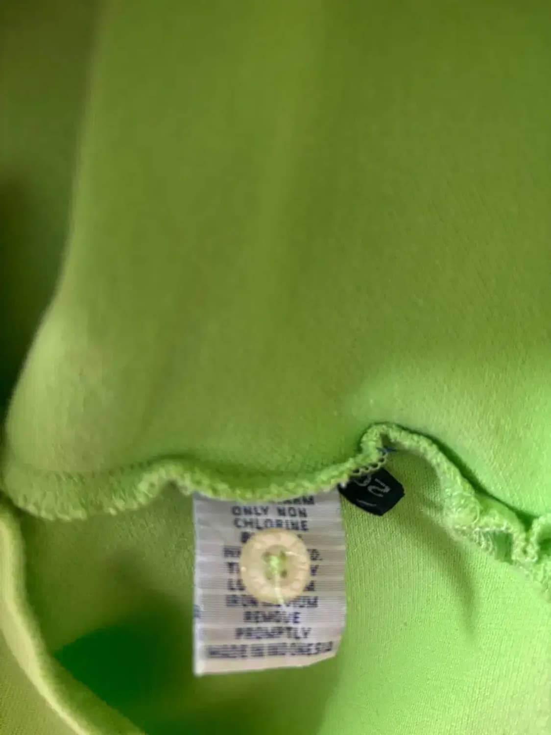 폴로 연두 카라티셔츠 XS-S 상품이미지6