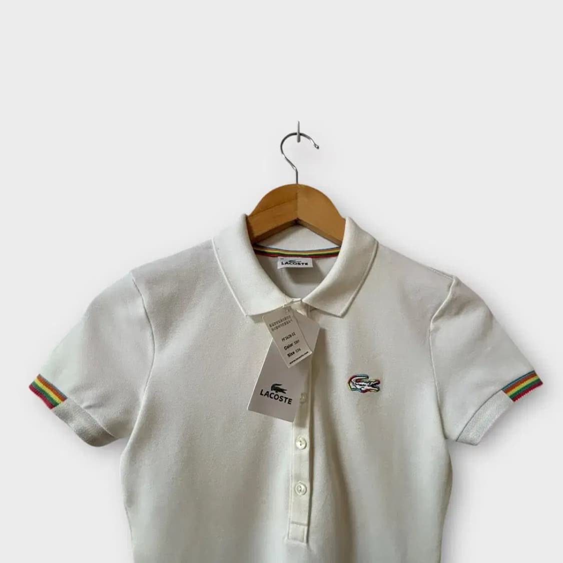 [새상품]라코스테 여성카라 티셔츠 36 상품이미지3