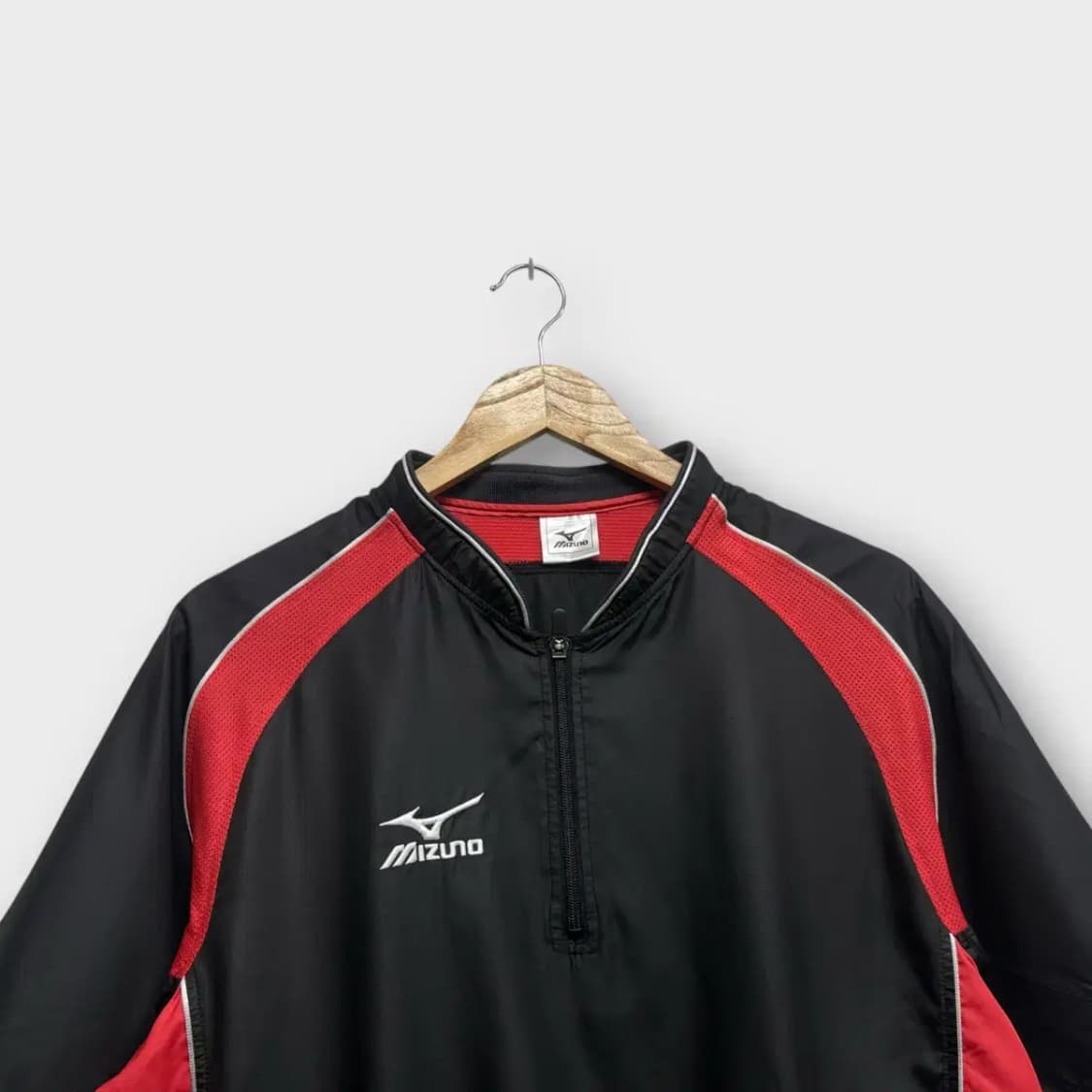 미즈노 mizuno 로고 반집업 피스테 95 상품이미지2