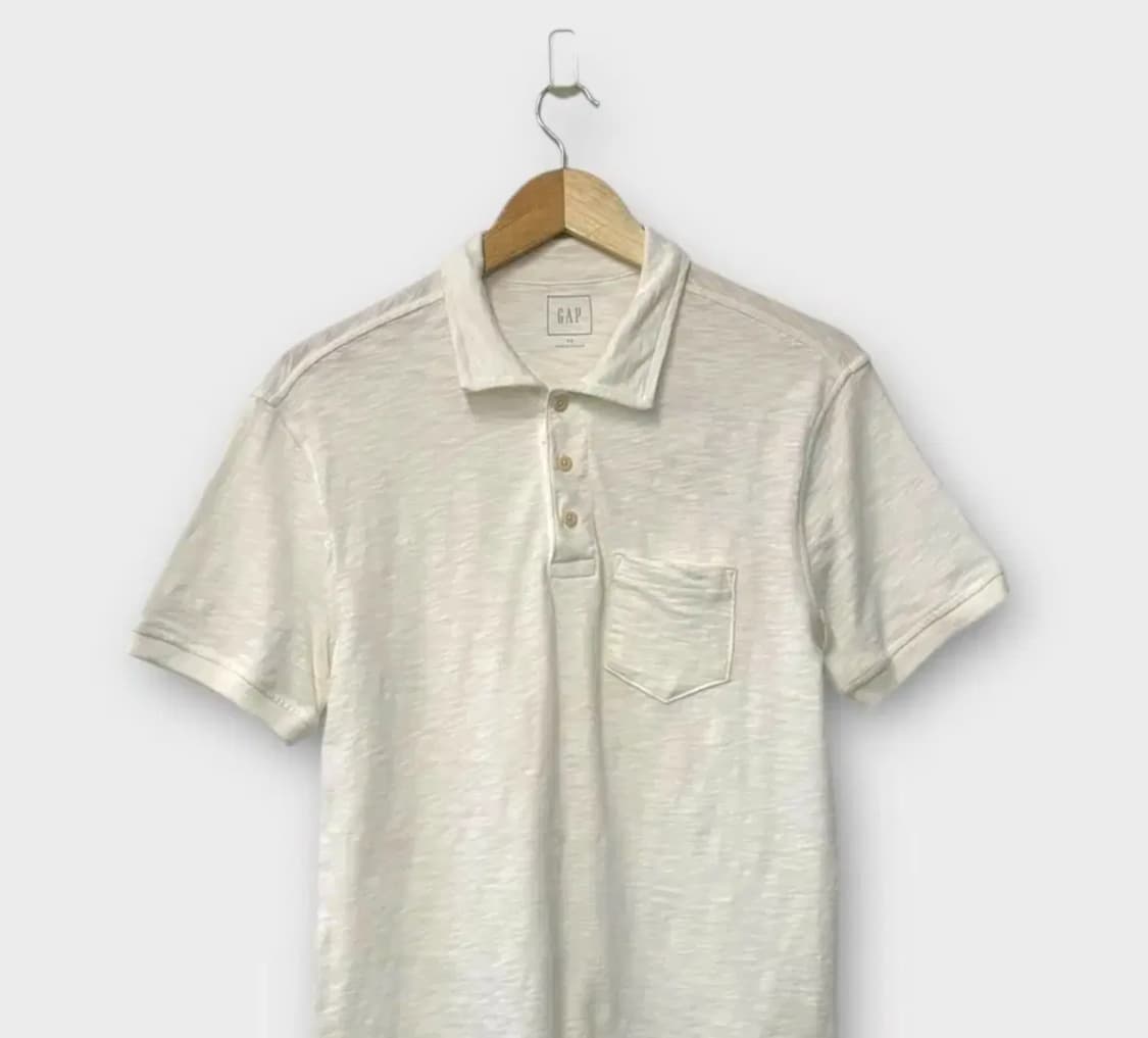 [새상품]갭 GAP 코튼 카라 반팔티 XS 상품이미지2