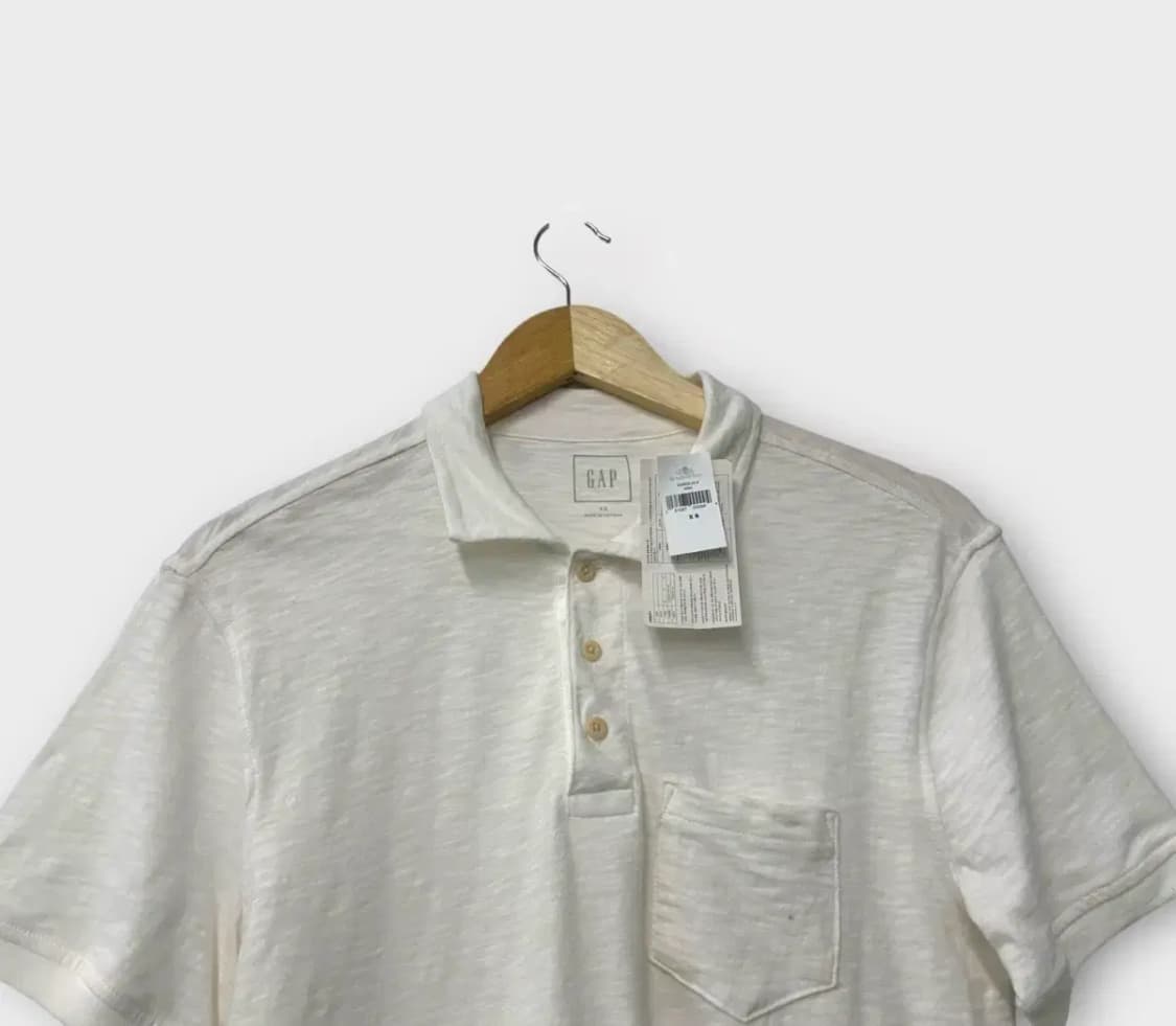 [새상품]갭 GAP 코튼 카라 반팔티 XS 상품이미지3