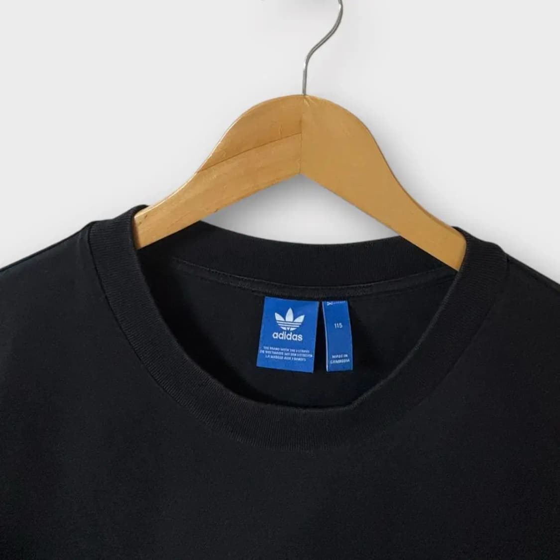 아디다스 불꽃 파이어버드 블랙 반팔 3XL 상품이미지4