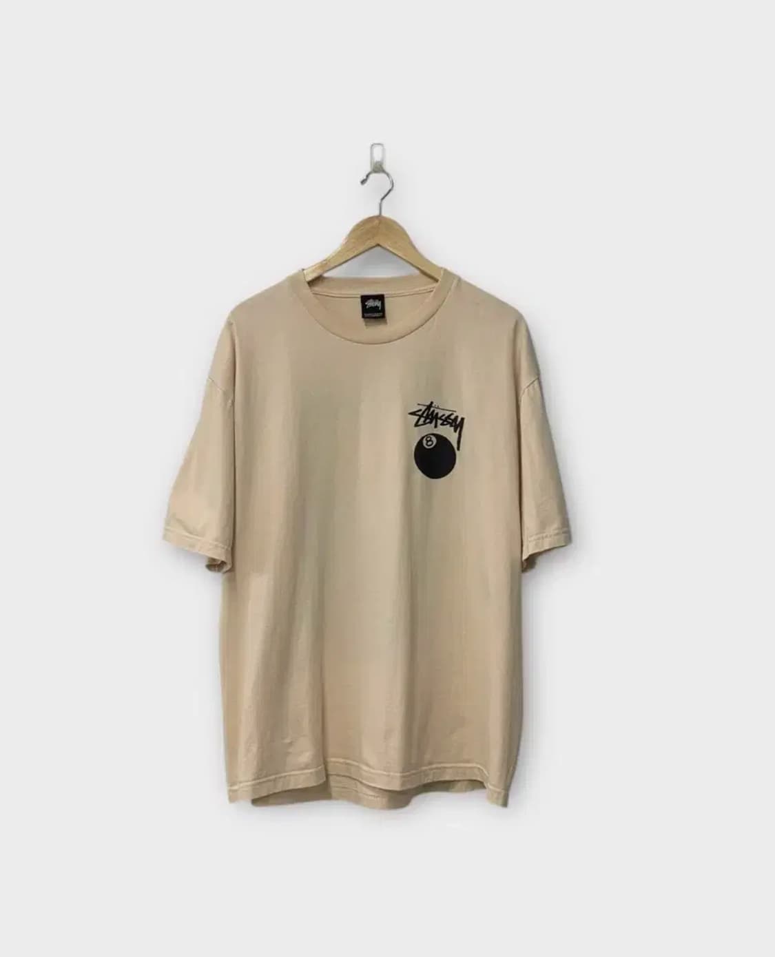 스투시 Stussy 8볼 라운드 반팔티 XL 상품이미지1